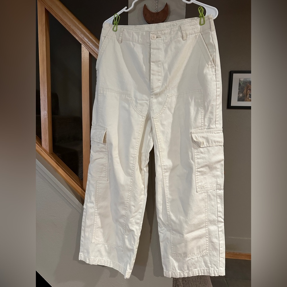Universal Thread Women's Cream Cargo Pants